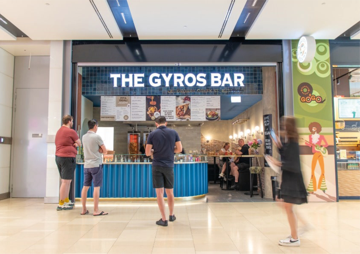 Horeca interieur The Gyros Bar Utrecht