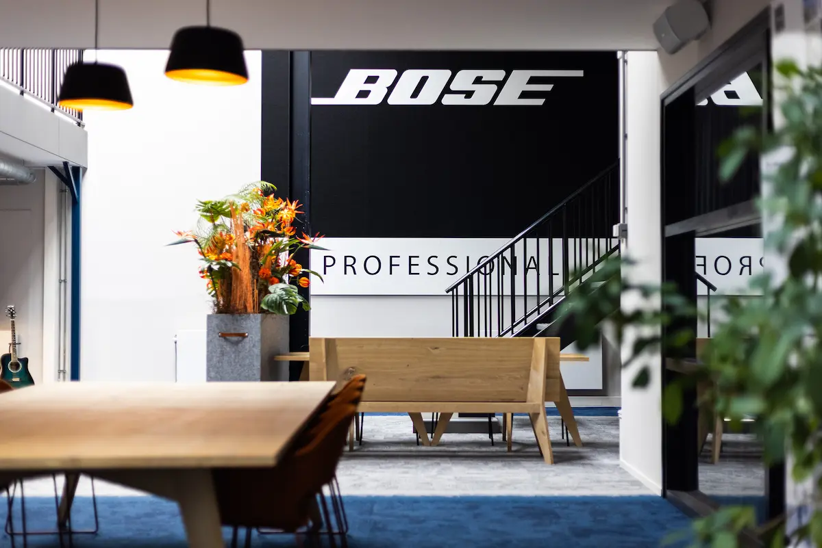Kantoorinrichting Bose Professional Amsterdam