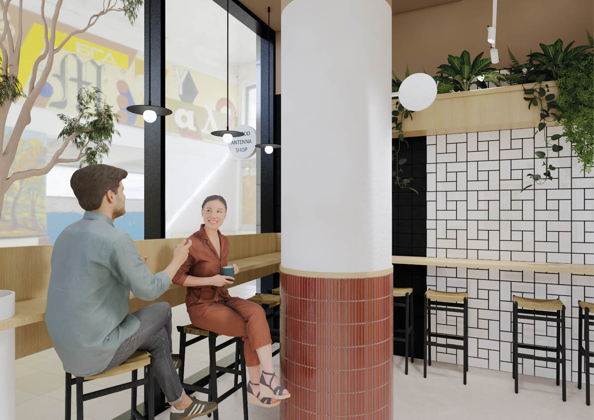 Winkelinterieur Koreaanse supermarkt Hoog Catharijne