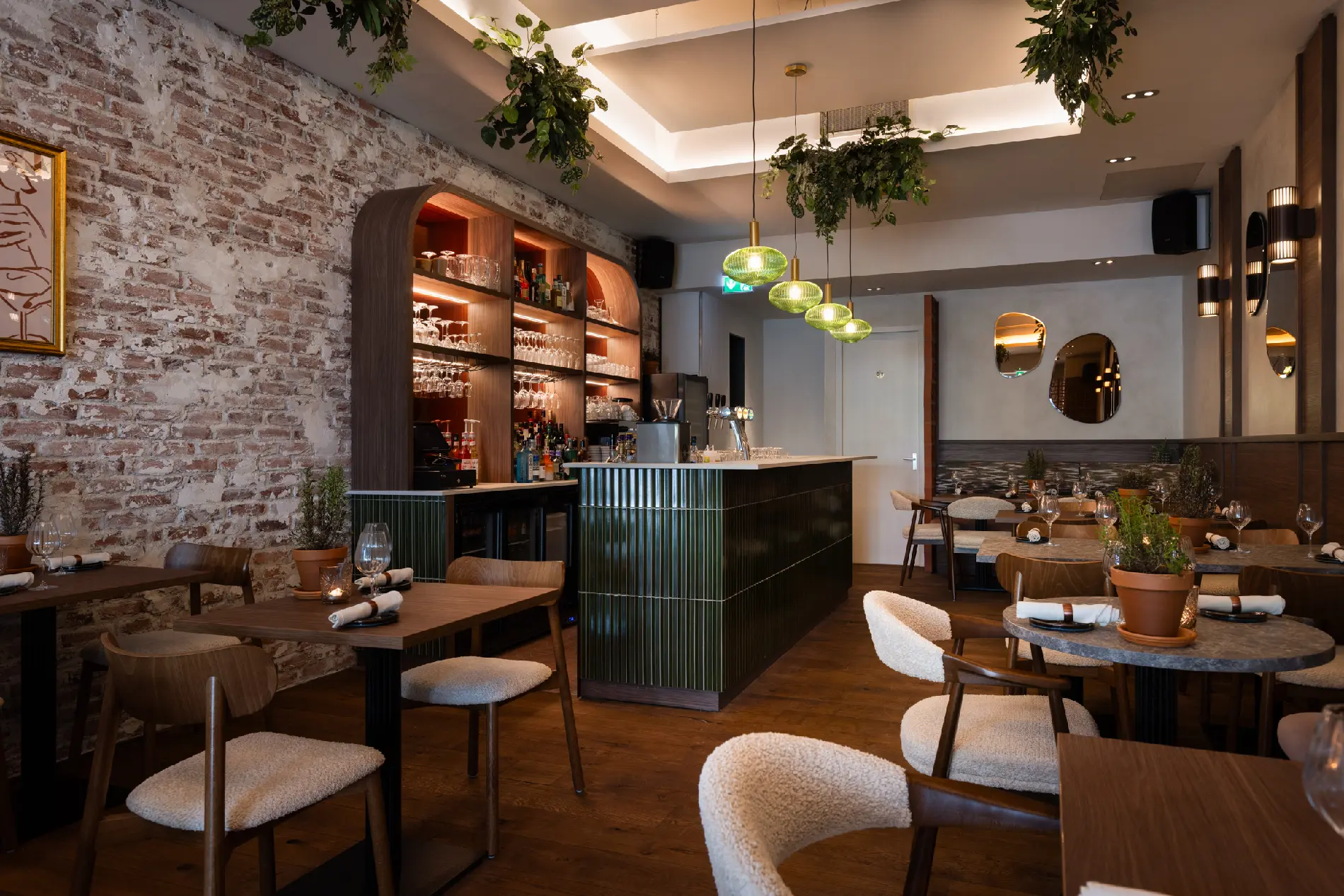 Horeca interieur Restobar Olista Oisterwijk
