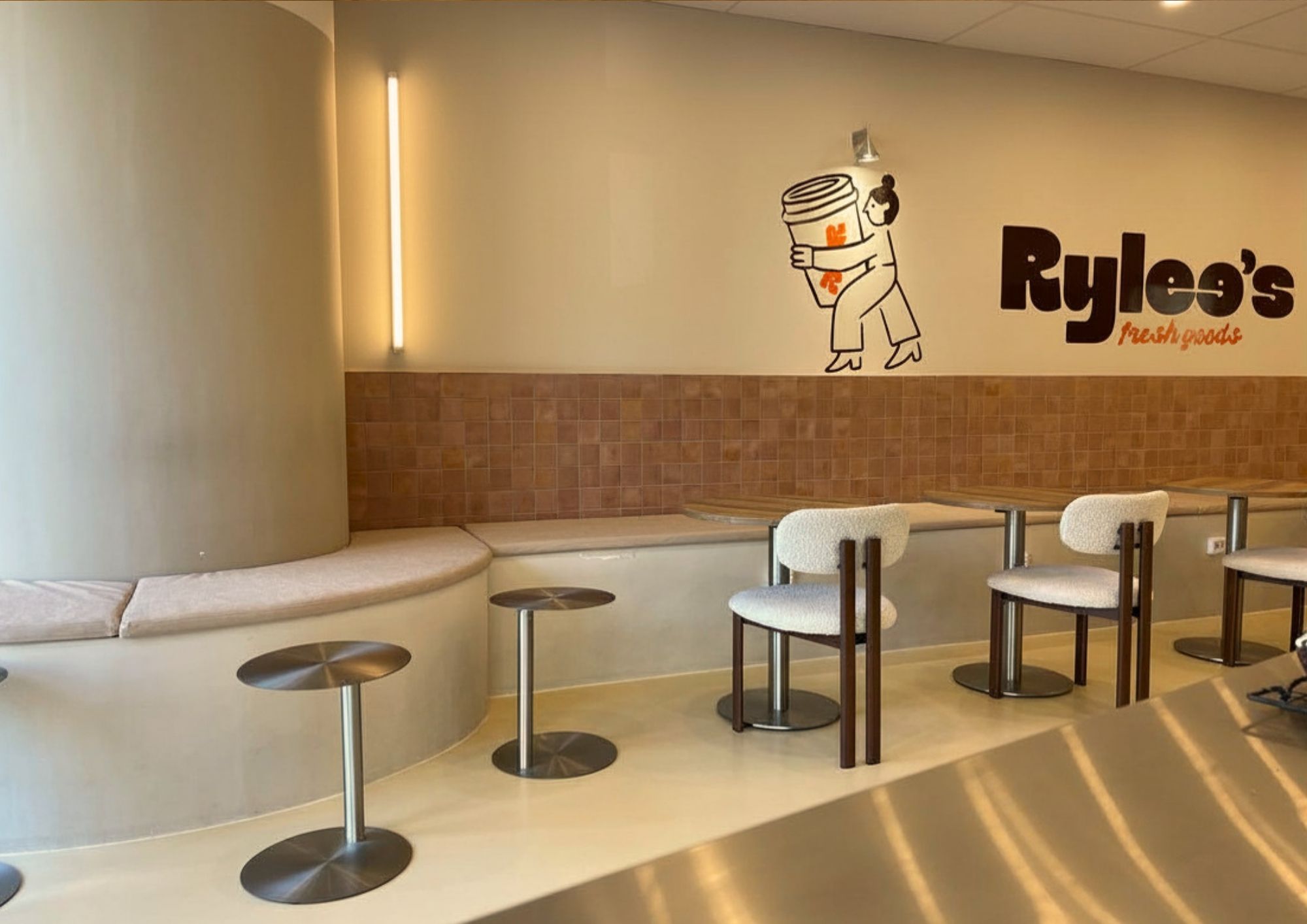 Horeca Interieur Rylee’s Sandwich Club Den Haag